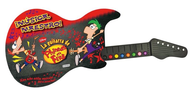 LA GUITARRA DE PHINEAS Y FERB | 9788444168807 | WALT DISNEY COMPANY | Llibreria Ombra | Llibreria online de Rubí, Barcelona | Comprar llibres en català i castellà online