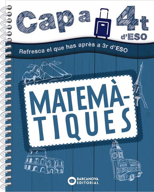 CAP A 4T D' ESO. MATEMÀTIQUES | 9788448953706 | GIL, LOURDES/MARÍN, MANEL | Llibreria Ombra | Llibreria online de Rubí, Barcelona | Comprar llibres en català i castellà online