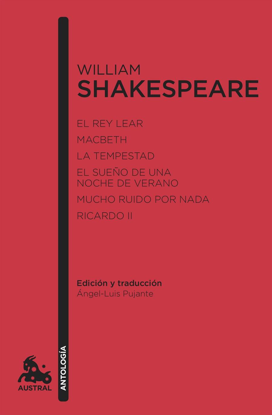 WILLIAM SHAKESPEARE. ANTOLOGÍA | 9788467047295 | WILLIAM SHAKESPEARE | Llibreria Ombra | Llibreria online de Rubí, Barcelona | Comprar llibres en català i castellà online