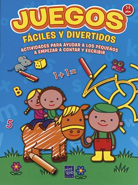 JUEGOS FÁCILES Y DIVERTIDOS 3-5 AÑOS | 9788408036449 | YOYO | Llibreria Ombra | Llibreria online de Rubí, Barcelona | Comprar llibres en català i castellà online