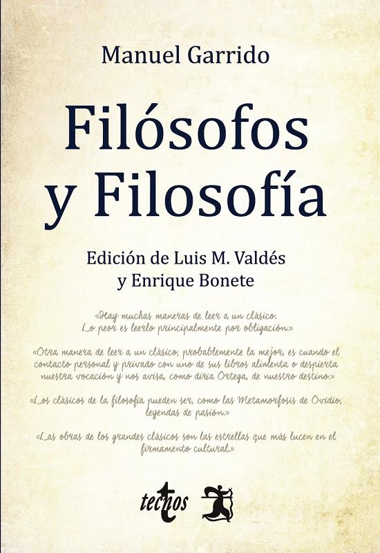 FILÓSOFOS Y FILOSOFÍA | 9788430971114 | GARRIDO, MANUEL | Llibreria Ombra | Llibreria online de Rubí, Barcelona | Comprar llibres en català i castellà online