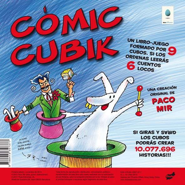 CÓMIC CÚBIK (CASTELLA) | 9788415357377 | PACO MIR | Llibreria Ombra | Llibreria online de Rubí, Barcelona | Comprar llibres en català i castellà online