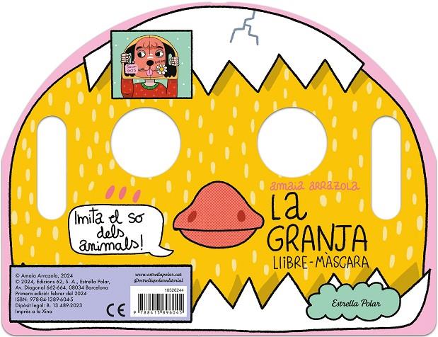 LA GRANJA. LLIBRE-MÀSCARA | 9788413896045 | ARRAZOLA, AMAIA | Llibreria Ombra | Llibreria online de Rubí, Barcelona | Comprar llibres en català i castellà online