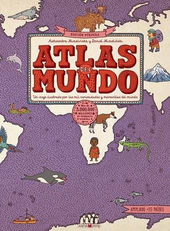 ATLAS DEL MUNDO. EDICIÓN PÚRPURA | 9788417708832 | MIZIELINSKA, ALEKSANDRA/MIZIELINSKI, DANIEL | Llibreria Ombra | Llibreria online de Rubí, Barcelona | Comprar llibres en català i castellà online