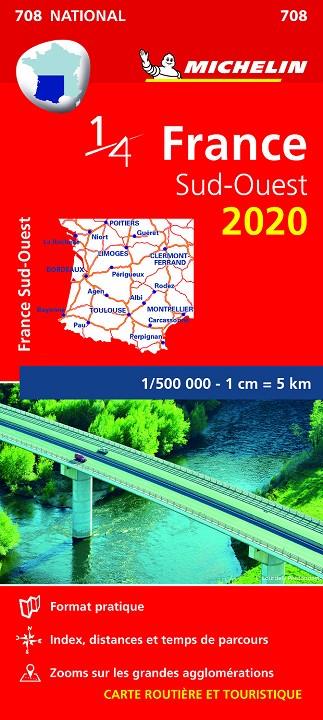 MAPA NATIONAL FRANCE SUD-OUEST 2020 | 9782067242708 | VARIOS AUTORES | Llibreria Ombra | Llibreria online de Rubí, Barcelona | Comprar llibres en català i castellà online