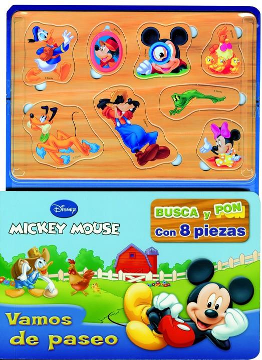 MICKEY MOUSE VAMOS DE PASEO BUSCA Y PON | 9788499513911 | DISNEY | Llibreria Ombra | Llibreria online de Rubí, Barcelona | Comprar llibres en català i castellà online