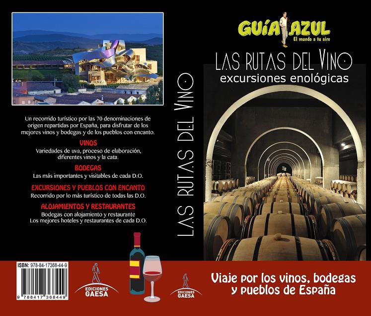 LAS RUTAS DEL VINO | 9788417368449 | INGELMO, ANGEL/GARCÍA, JESÚS/LEDRADO, PALOMA/MONREAL, MANUEL | Llibreria Ombra | Llibreria online de Rubí, Barcelona | Comprar llibres en català i castellà online