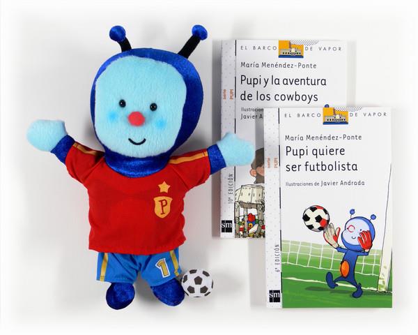 PACK PUPI FUTBOLISTA | 9788467556322 | MENÉNDEZ-PONTE, MARÍA | Llibreria Ombra | Llibreria online de Rubí, Barcelona | Comprar llibres en català i castellà online