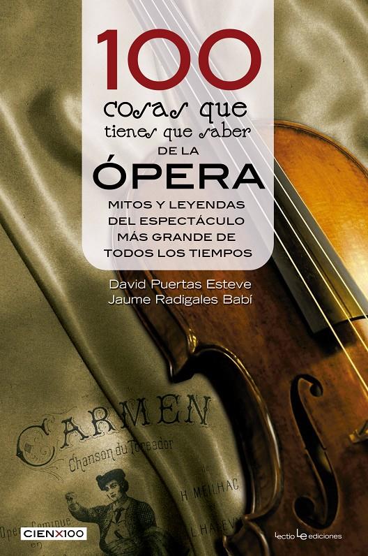 100 COSAS QUE TIENES QUE SABER DE LA ÓPERA | 9788416012633 | RADIGALES BABÍ, JAUME/PUERTAS ESTEVE, DAVID | Llibreria Ombra | Llibreria online de Rubí, Barcelona | Comprar llibres en català i castellà online