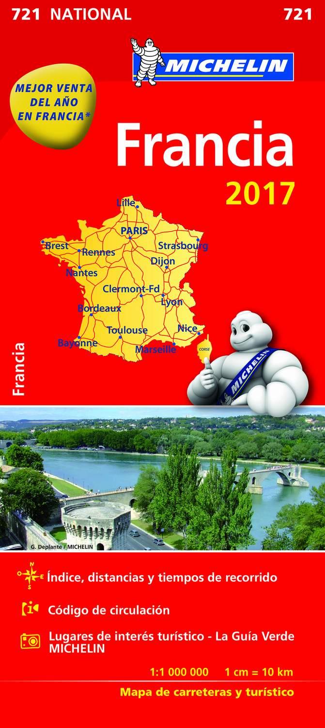 MAPA NATIONAL FRANCIA | 9782067218659 | VARIOS AUTORES | Llibreria Ombra | Llibreria online de Rubí, Barcelona | Comprar llibres en català i castellà online