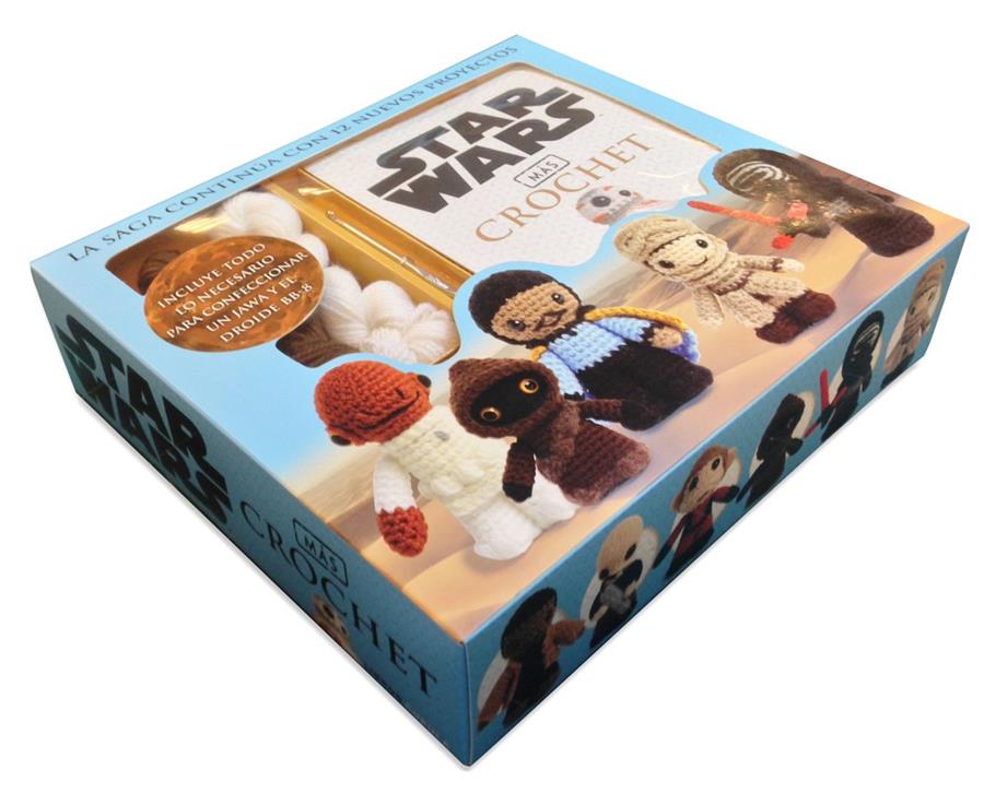 KIT STAR WARS MÁS CROCHET | 9788448022877 | COLLIN, LUCY | Llibreria Ombra | Llibreria online de Rubí, Barcelona | Comprar llibres en català i castellà online