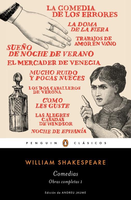 COMEDIAS (OBRA COMPLETA SHAKESPEARE 1) | 9788491051343 | SHAKESPEARE,WILLIAM | Llibreria Ombra | Llibreria online de Rubí, Barcelona | Comprar llibres en català i castellà online