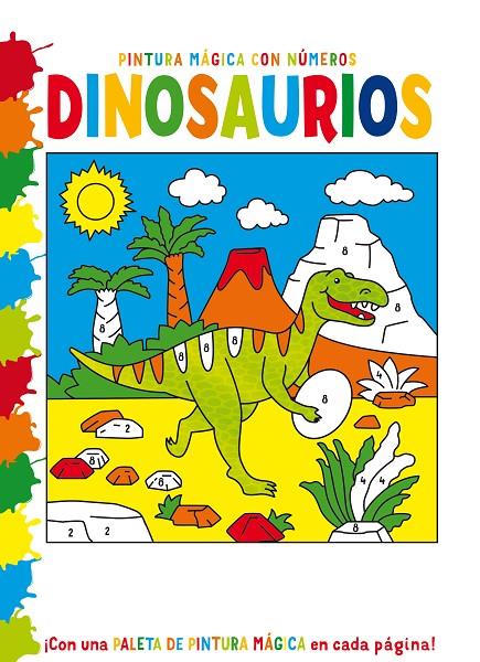 PINTURA MÁGICA CON NÚMEROS: DINOSAURIOS | 9788468350134 | VARIOS AUTORES | Llibreria Ombra | Llibreria online de Rubí, Barcelona | Comprar llibres en català i castellà online