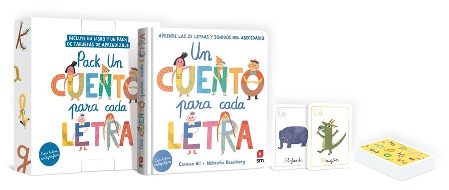 CDL. PACK UN CUENTO PARA CADA LETRA | 9788411209564 | GIL, CARMEN | Llibreria Ombra | Llibreria online de Rubí, Barcelona | Comprar llibres en català i castellà online