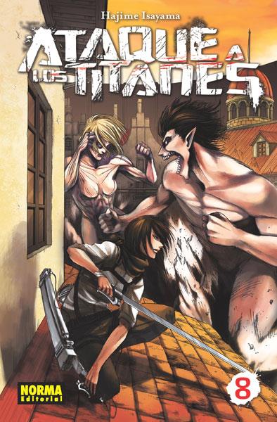 ATAQUE A LOS TITANES 8 | 9788467915037 | ISAYAMA, HAJIME | Llibreria Ombra | Llibreria online de Rubí, Barcelona | Comprar llibres en català i castellà online