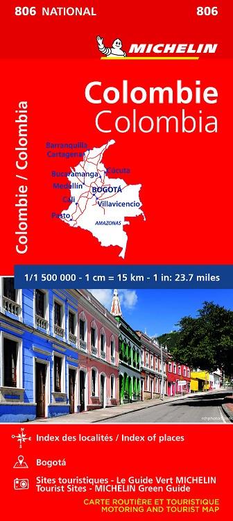 MAPA NATIONAL COLOMBIA | 9782067242609 | VARIOS AUTORES | Llibreria Ombra | Llibreria online de Rubí, Barcelona | Comprar llibres en català i castellà online