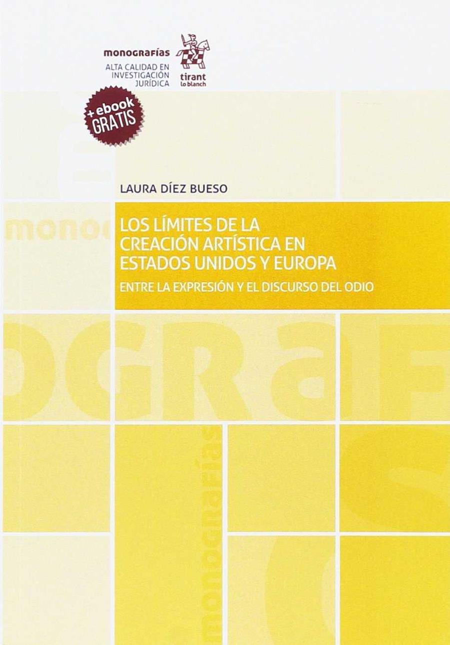 LOS LÍMITES DE LA CREACIÓN ARTÍSTICA EN ESTADOS UNIDOS Y EUROPA | 9788491435525 | DÍEZ BUESO, LAURA | Llibreria Ombra | Llibreria online de Rubí, Barcelona | Comprar llibres en català i castellà online