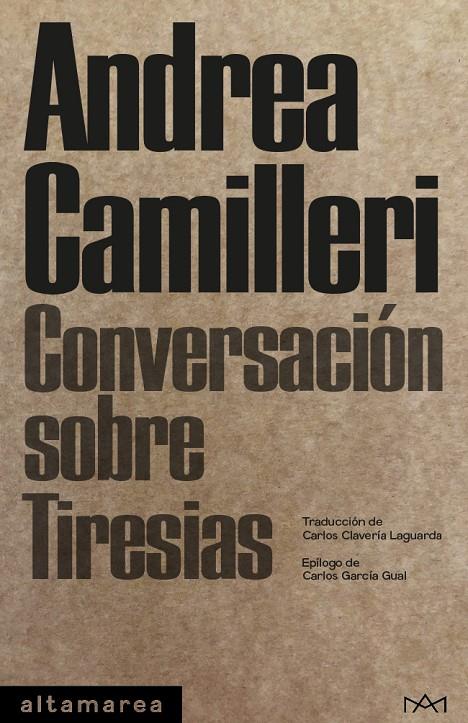 CONVERSACIÓN SOBRE TIRESIAS | 9788412204247 | CAMILLERI, ANDREA | Llibreria Ombra | Llibreria online de Rubí, Barcelona | Comprar llibres en català i castellà online