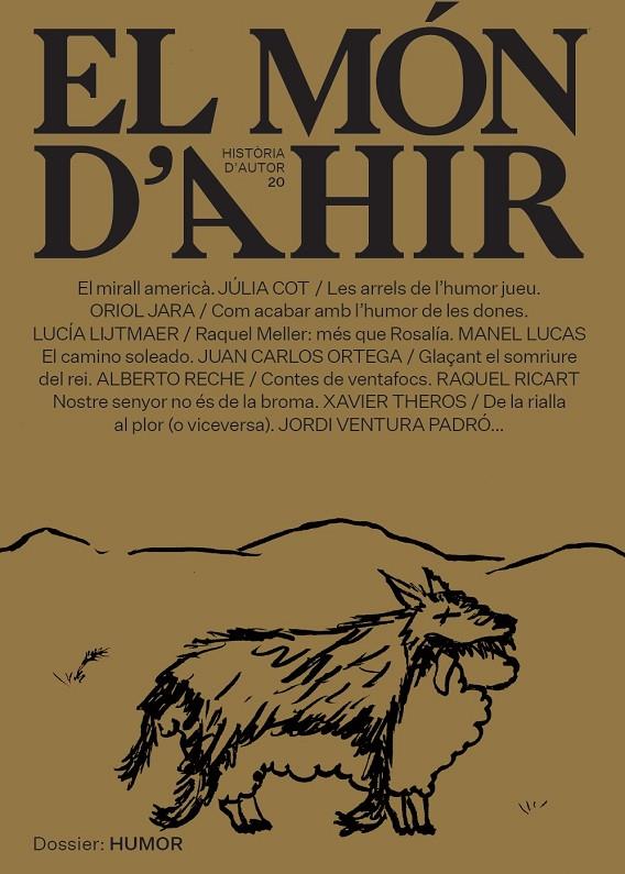 EL MÓN D'AHIR #20 | 9788417804763 | SOLER I GUASCH, ANTONI | Llibreria Ombra | Llibreria online de Rubí, Barcelona | Comprar llibres en català i castellà online