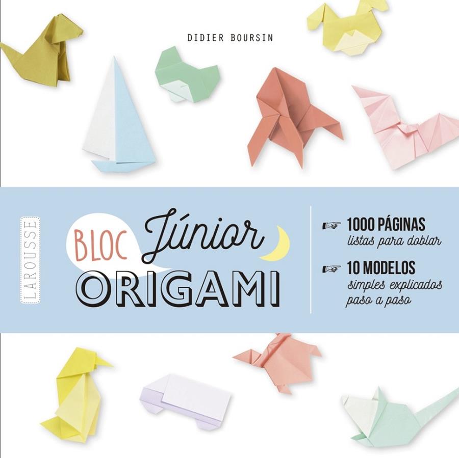 ORIGAMI BLOC JÚNIOR | 9788417720124 | BOURSIN, DIDIER | Llibreria Ombra | Llibreria online de Rubí, Barcelona | Comprar llibres en català i castellà online