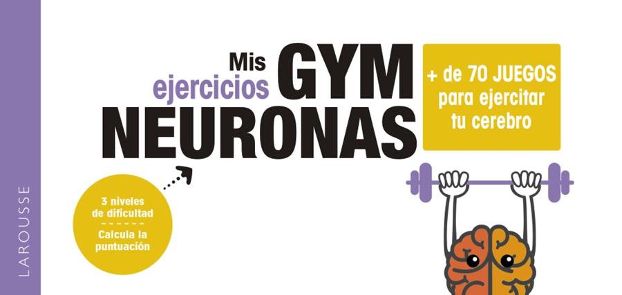 GYM NEURONAS. + DE 70 JUEGOS PARA EJERCITAR TU CEREBRO | 9788418100857 | KEMEL, MÉLISSA | Llibreria Ombra | Llibreria online de Rubí, Barcelona | Comprar llibres en català i castellà online