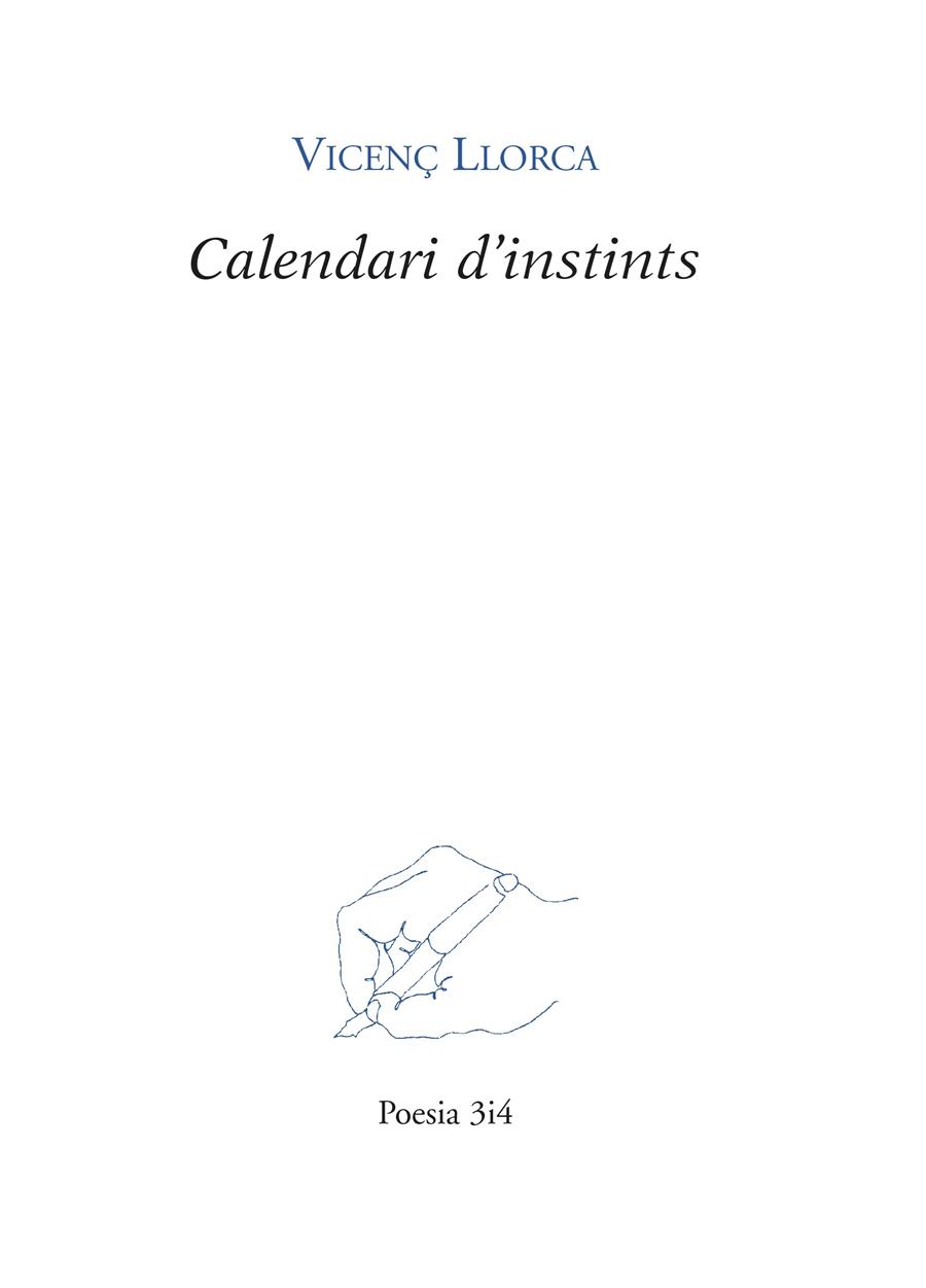 CALENDARI D'INSTINTS | 9788475029443 | LLORCA BERROCAL, VICENÇ | Llibreria Ombra | Llibreria online de Rubí, Barcelona | Comprar llibres en català i castellà online