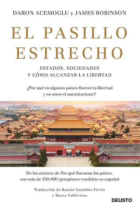 EL PASILLO ESTRECHO | 9788423430819 | ACEMOGLU, DARON/ROBINSON, JAMES A. | Llibreria Ombra | Llibreria online de Rubí, Barcelona | Comprar llibres en català i castellà online