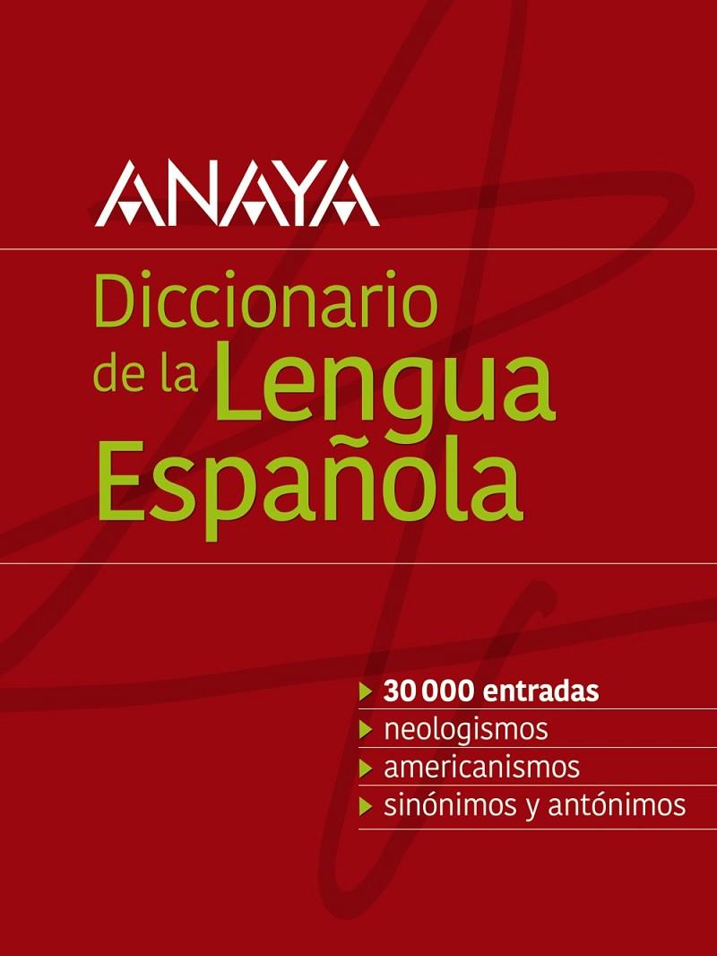 DICCIONARIO ANAYA DE LA LENGUA | 9788499743073 | VOX EDITORIAL | Llibreria Ombra | Llibreria online de Rubí, Barcelona | Comprar llibres en català i castellà online