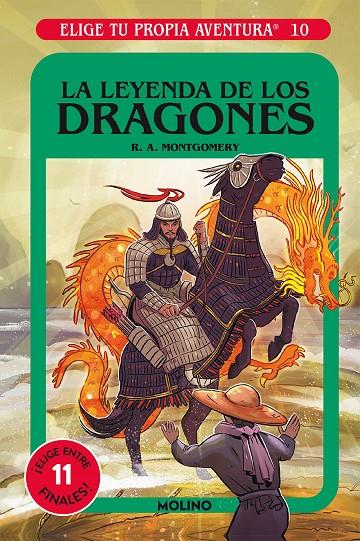 ELIGE TU PROPIA AVENTURA 10. LA LEYENDA DE LOS DRAGONES | 9788427216846 | MONTGOMERY, R.A. | Llibreria Ombra | Llibreria online de Rubí, Barcelona | Comprar llibres en català i castellà online