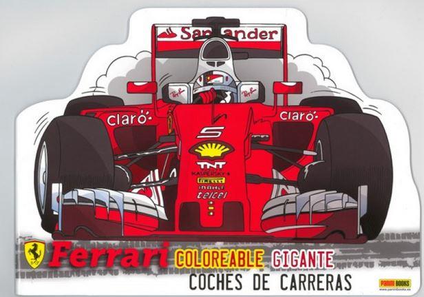 COCHES DE CARRERAS FERRARI. COLOREABLE GIGANTE | 9788491670919 | AA.VV. | Llibreria Ombra | Llibreria online de Rubí, Barcelona | Comprar llibres en català i castellà online