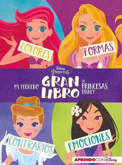 MI PEQUEÑO GRAN LIBRO DE PRINCESAS DISNEY (APRENDO CON DISNEY) | 9788417630836 | DISNEY, | Llibreria Ombra | Llibreria online de Rubí, Barcelona | Comprar llibres en català i castellà online