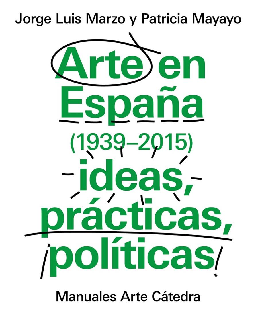 ARTE EN ESPAÑA (1939-2015), IDEAS, PRÁCTICAS, POLÍTICAS | 9788437634838 | MARZO, JORGE LUIS/MAYAYO, PATRICIA | Llibreria Ombra | Llibreria online de Rubí, Barcelona | Comprar llibres en català i castellà online