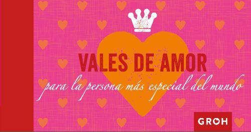 VALES DE AMOR PARA LA PERSONA MÁS ESPECIAL DEL MUNDO | 9788490680346 | GROH | Llibreria Ombra | Llibreria online de Rubí, Barcelona | Comprar llibres en català i castellà online