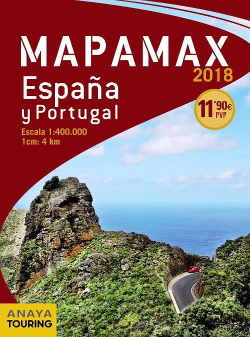 MAPAMAX - 2018 | 9788491580874 | ANAYA TOURING | Llibreria Ombra | Llibreria online de Rubí, Barcelona | Comprar llibres en català i castellà online