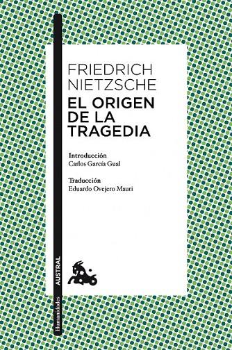 EL ORIGEN DE LA TRAGEDIA | 9788467025408 | FRIEDRICH NIETZSCHE | Llibreria Ombra | Llibreria online de Rubí, Barcelona | Comprar llibres en català i castellà online