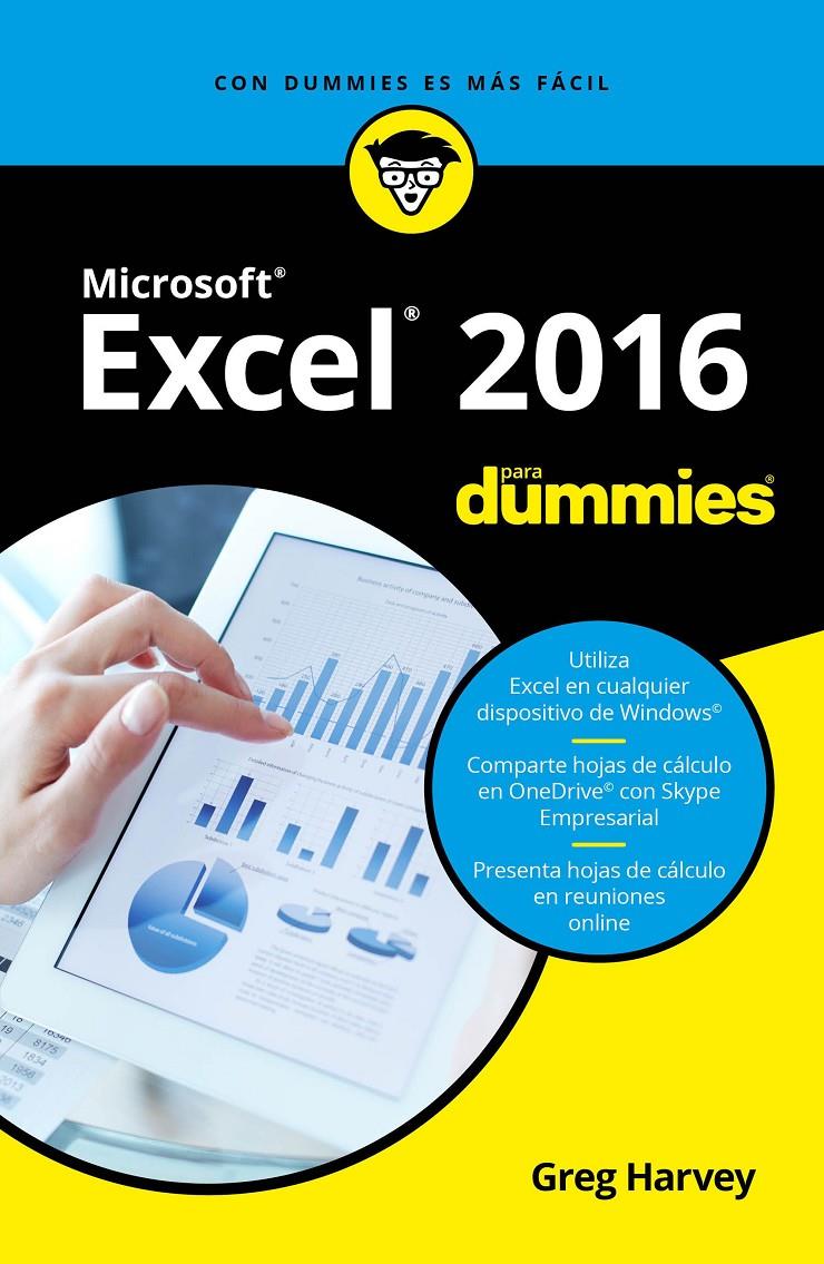 EXCEL 2016 PARA DUMMIES | 9788432903847 | HARVEY, GREG | Llibreria Ombra | Llibreria online de Rubí, Barcelona | Comprar llibres en català i castellà online