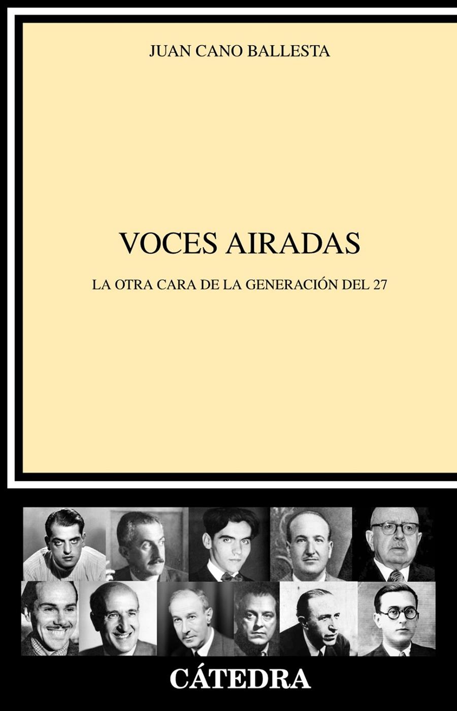 VOCES AIRADAS LA OTRA CARA DE LA GENERACION DEL 27 | 9788437631790 | JUAN CANO BALLESTA | Llibreria Ombra | Llibreria online de Rubí, Barcelona | Comprar llibres en català i castellà online