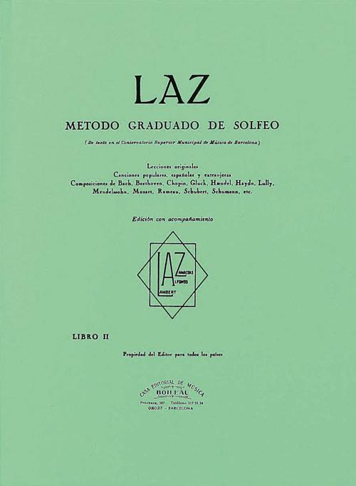 LAZ CON ACOMPAÑAMIENTO - LIBRO II | 9788480207065 | LAMBERT, JUAN B. / ALFONSO, FEDERICO / ZAMACOIS, JOAQUÍN | Llibreria Ombra | Llibreria online de Rubí, Barcelona | Comprar llibres en català i castellà online