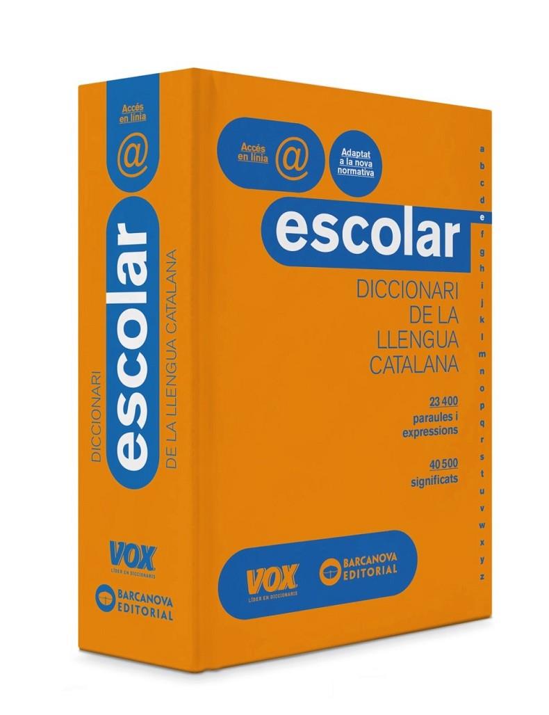 DICCIONARI ESCOLAR DE LA LLENGUA CATALANA VOX-BARCANOVA | 9788499742830 | VOX EDITORIAL | Llibreria Ombra | Llibreria online de Rubí, Barcelona | Comprar llibres en català i castellà online