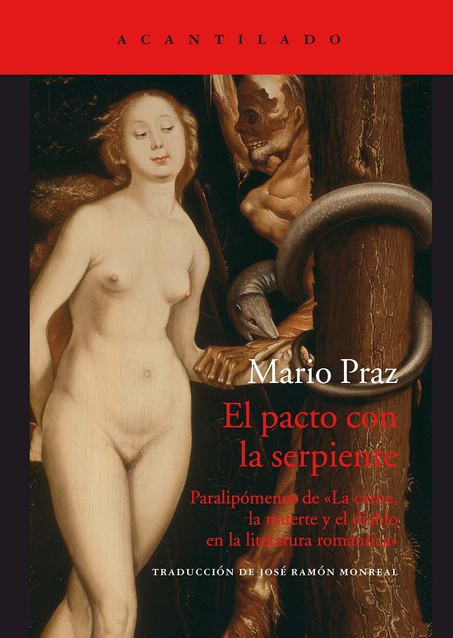 EL PACTO CON LA SERPIENTE | 9788416748877 | PRAZ, MARIO | Llibreria Ombra | Llibreria online de Rubí, Barcelona | Comprar llibres en català i castellà online