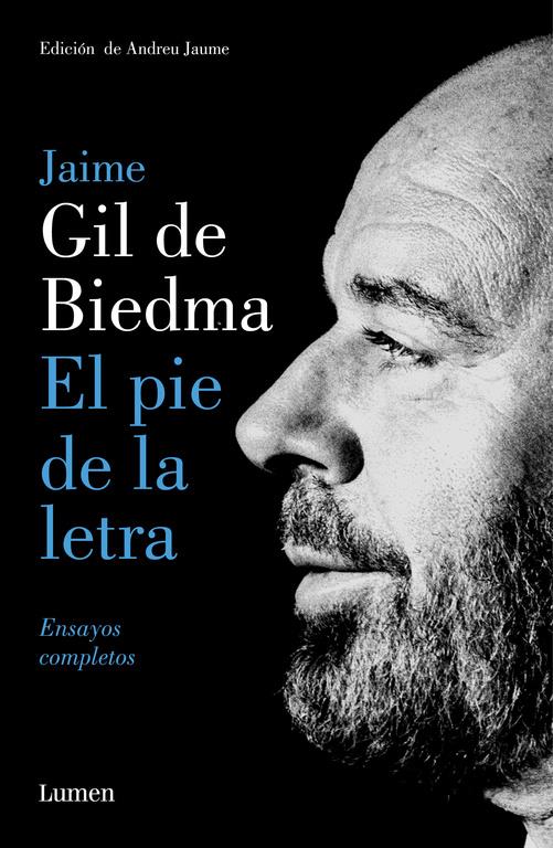 EL PIE DE LA LETRA | 9788426404640 | JAIME GIL DE BIEDMA | Llibreria Ombra | Llibreria online de Rubí, Barcelona | Comprar llibres en català i castellà online