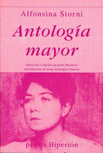 ANTOLOGÍA MAYOR | 9788475175126 | STORNI, ALFONSINA | Llibreria Ombra | Llibreria online de Rubí, Barcelona | Comprar llibres en català i castellà online