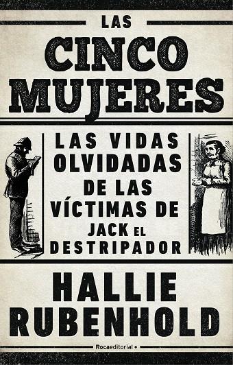 LAS CINCO MUJERES | 9788418014949 | RUBENHOLD, HALLIE | Llibreria Ombra | Llibreria online de Rubí, Barcelona | Comprar llibres en català i castellà online