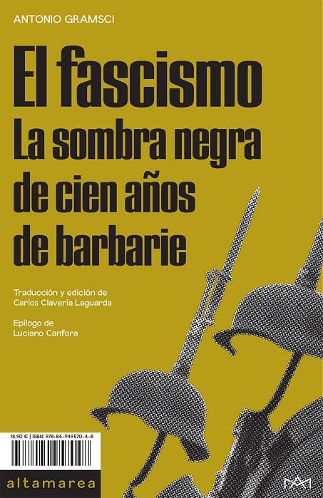 EL FASCISMO | 9788494957048 | GRAMSCI, ANTONIO | Llibreria Ombra | Llibreria online de Rubí, Barcelona | Comprar llibres en català i castellà online