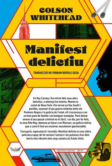 MANIFEST DELICTIU (.) | 9788419332844 | WHITEHEAD, COLSON | Llibreria Ombra | Llibreria online de Rubí, Barcelona | Comprar llibres en català i castellà online