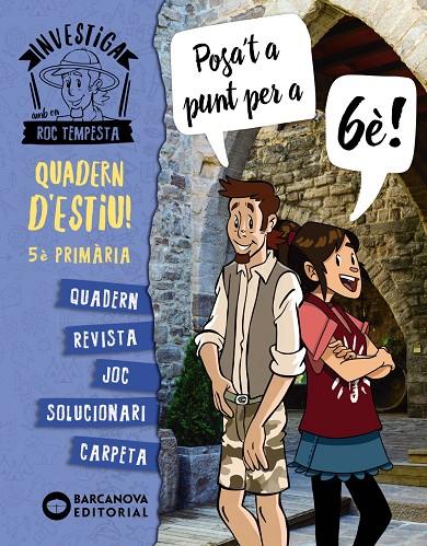 INVESTIGA AMB ROC TEMPESTA 5È. POSA'T A PUNT PER A 6È | 9788448954321 | MURILLO, NÚRIA/BARÓ, SANTI | Llibreria Ombra | Llibreria online de Rubí, Barcelona | Comprar llibres en català i castellà online