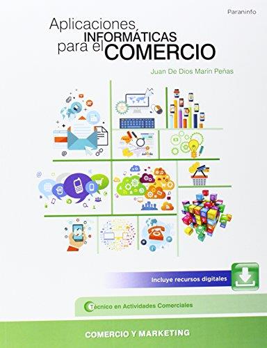 APLICACIONES INFORMÁTICAS PARA EL COMERCIO | 9788428334907 | MARÍN PEÑAS, JUAN DE DIOS | Llibreria Ombra | Llibreria online de Rubí, Barcelona | Comprar llibres en català i castellà online