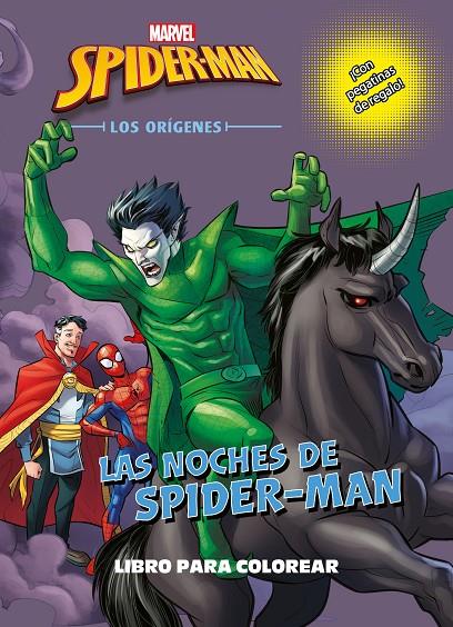 SPIDER-MAN. LOS ORÍGENES. LAS NOCHES DE SPIDER-MAN. LIBRO PARA COLOREAR | 9788416914272 | MARVEL | Llibreria Ombra | Llibreria online de Rubí, Barcelona | Comprar llibres en català i castellà online