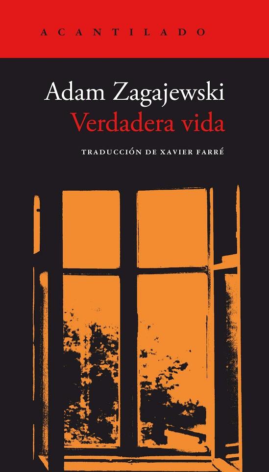 VERDADERA VIDA | 9788419036384 | ZAGAJEWSKI, ADAM | Llibreria Ombra | Llibreria online de Rubí, Barcelona | Comprar llibres en català i castellà online