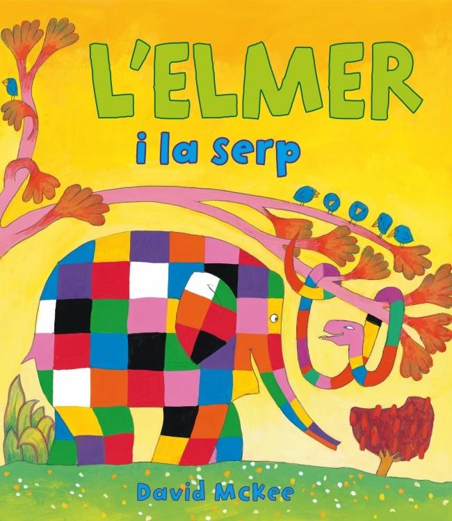 L'ELMER I LA SERP | 9788448838393 | DAVID MCKEE | Llibreria Ombra | Llibreria online de Rubí, Barcelona | Comprar llibres en català i castellà online